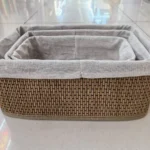 Organizing Wicker Baskets
