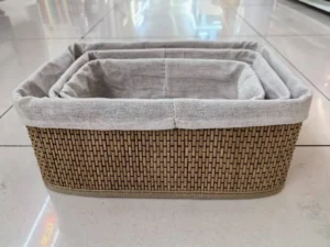 Organizing Wicker Baskets
