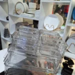 Clear refrigerator containers