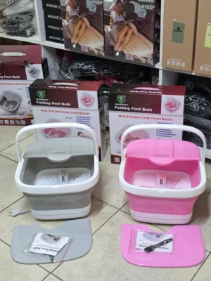 Folding Electric Foot Bath Massager 1 Folding Electric Foot Bath Massager