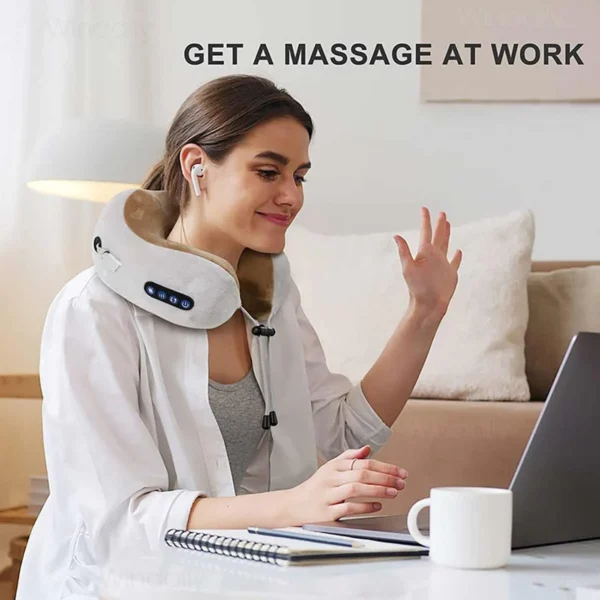 Portable neck massager