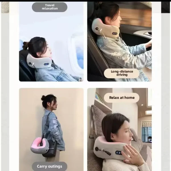 Travel massage pillow