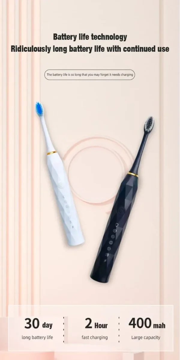 Vibrating toothbrush for stains