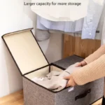 Foldable linen organizer