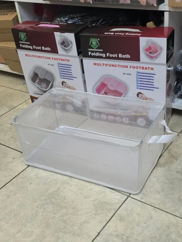 Transparent closet organizer