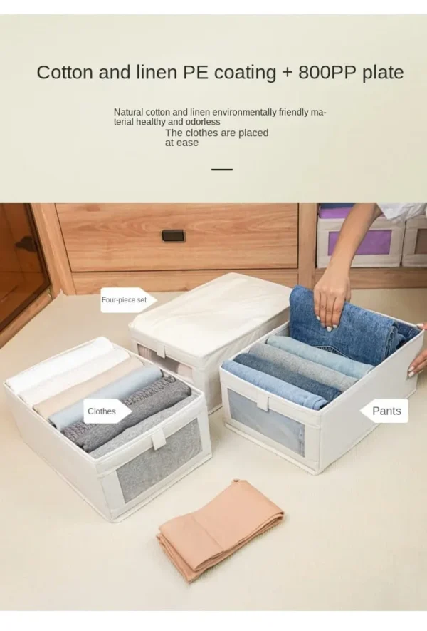 Wardrobe storage organizer