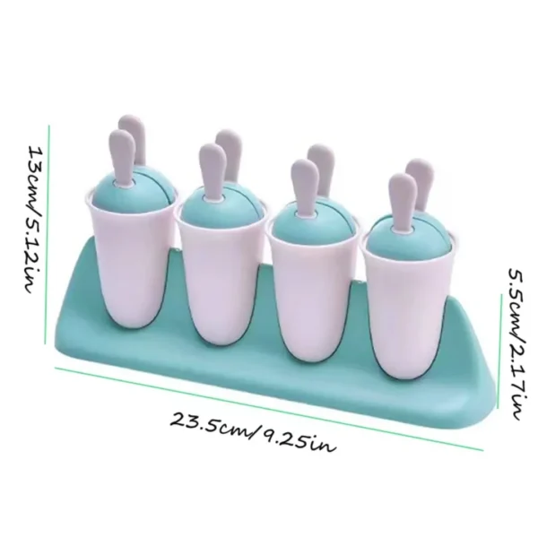 Eco-friendly frozen treat molds