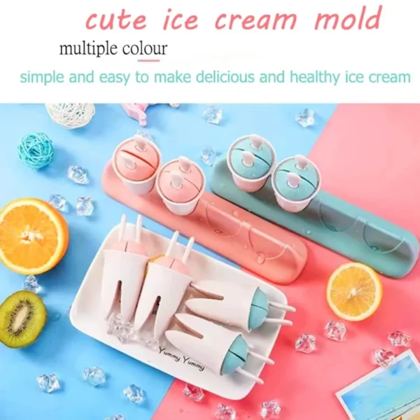 DIY homemade ice cream molds