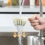 Kitchen sink drain basket