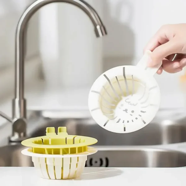 Anti-clog drain filter