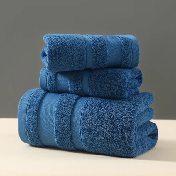 Luxury bath towel set
