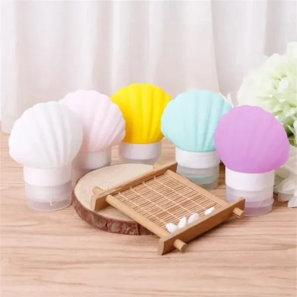Refillable silicone containers