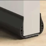 Silicone door bottom seal