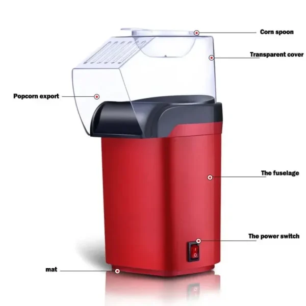 Electric popcorn maker