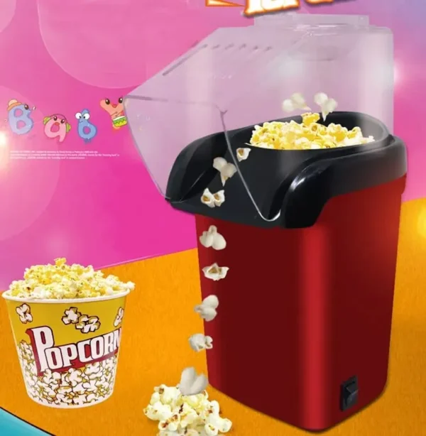 Hot air popcorn popper