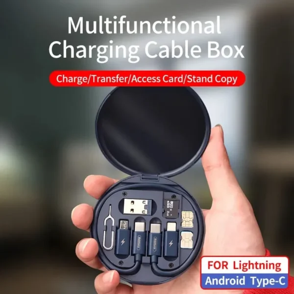 Multi-purpose tech storage case
