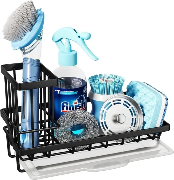 Faucet sponge holder