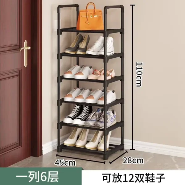 Multi-layer shoe organizer
