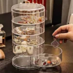 Rotatable Jewelry Storage Box