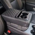 Car seat armrest organizer