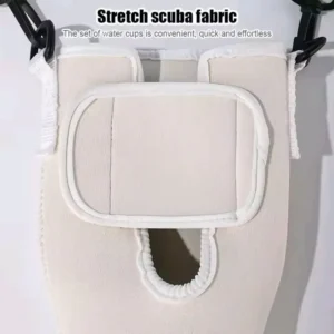 Water bottle bag with strap