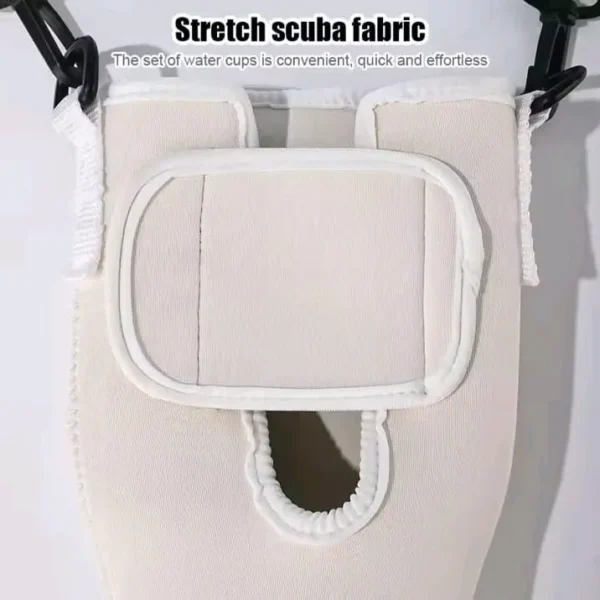 Water bottle bag with strap