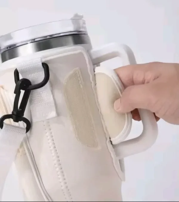 Hands-free bottle holder