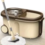 Mop with soap dispenser