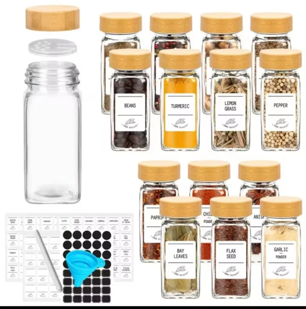 Glass spice jars Kenya