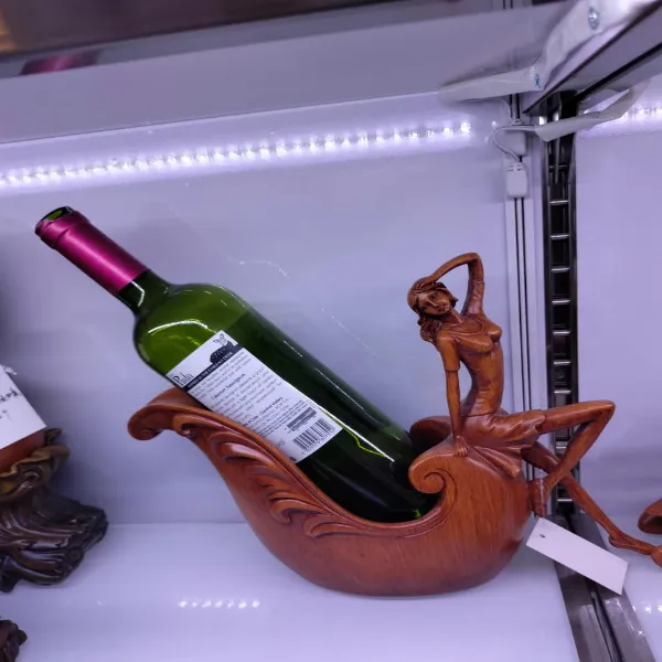 decorative wine rack