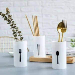 Drainage utensil holder
