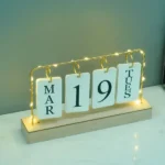 Vintage desk calendar