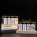 Decorative table calendar