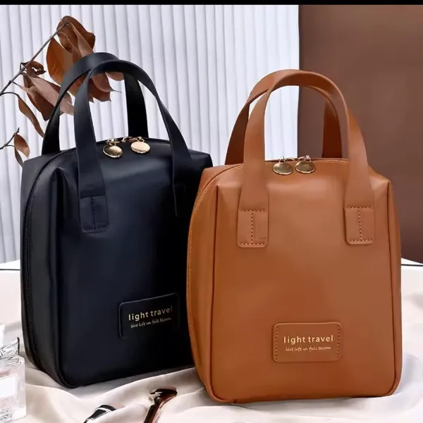 PU Leather Multi-Function Cosmetics Bag