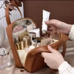 PU Leather Multi-Function Cosmetics Bag