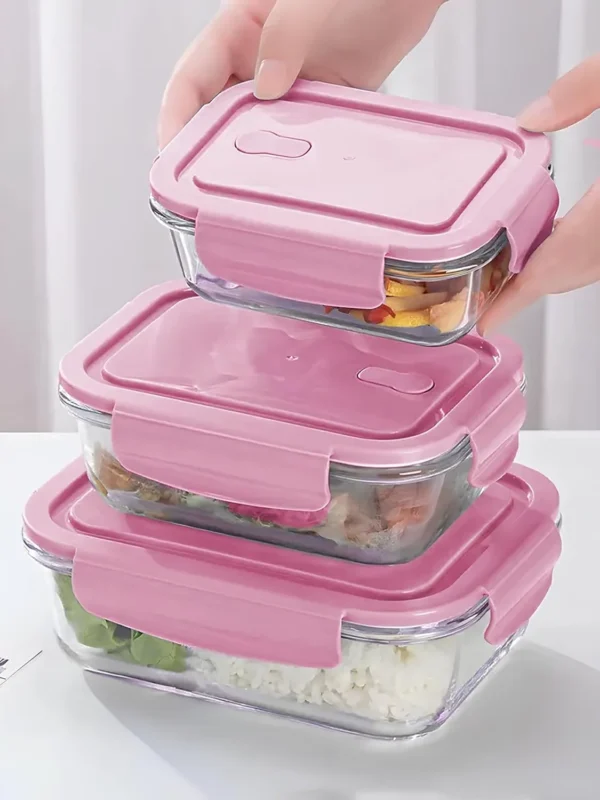 Airtight glass containers