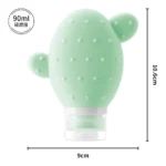 3pcs Silicone Travel Bottle Set 3 Travel bottles Kenya