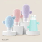 3pcs Silicone Travel Bottle Set 2 3pcs Silicone Travel Bottle Set