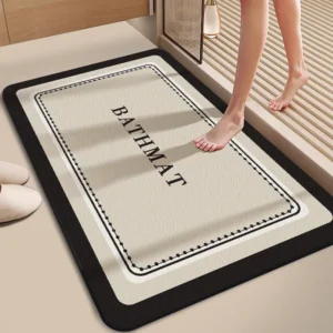 Super absorbent door mat