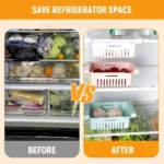 Extendable fridge drawers