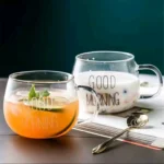 Borosilicate glass mugs