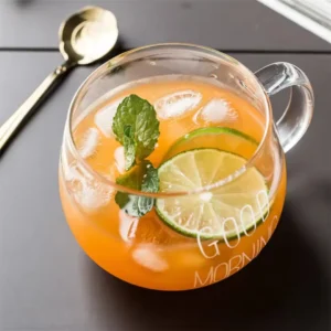 Tea mugs glass