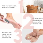 Cordless heel scrubber