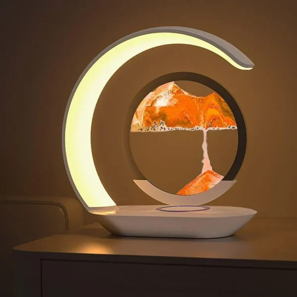 3D Moving Sand Art Night Light