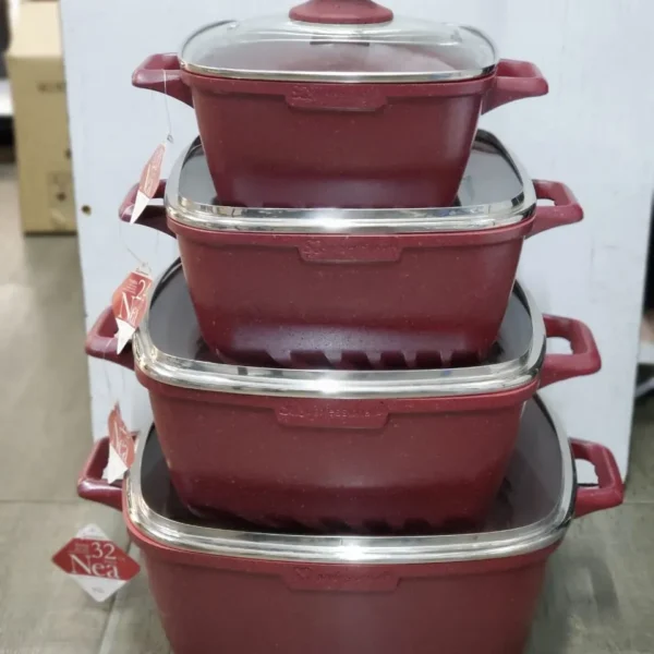SQ Professional Nea Marfil Cookware Set
