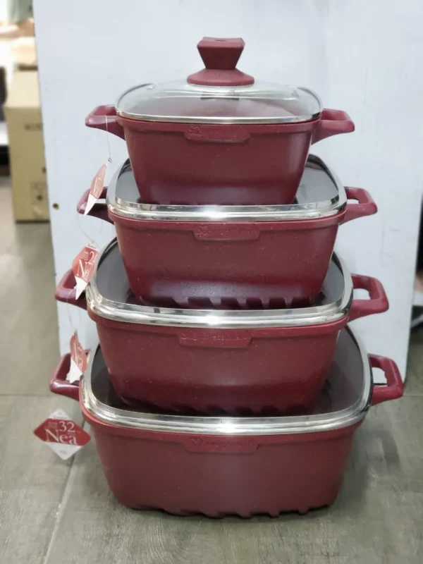 SQ Professional Nea Marfil Cookware Set
