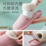 Washable sole slippers