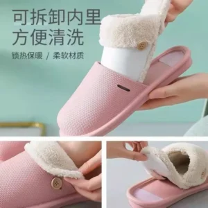 Washable sole slippers
