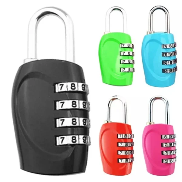 Combination suitcase lock