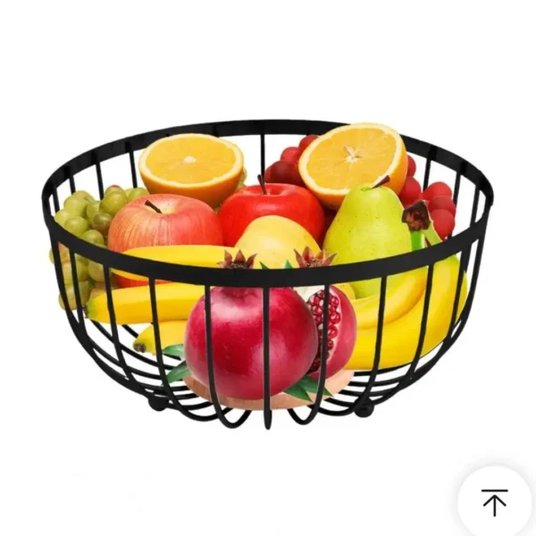 Fruit Basket with Bamboo Base